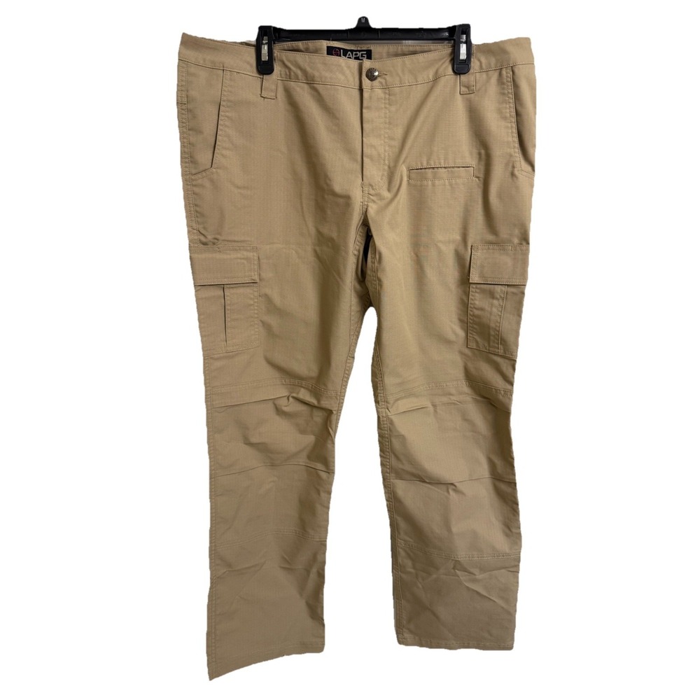 LAPG Stretch Ops Tactical Pants Khaki Women's 18 Regular Rip Stop SWAT Police